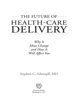 cover image of The Future of Health-Care Delivery